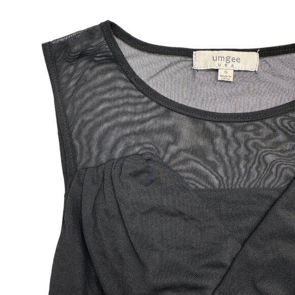 Umgee Sleeveless High Low Dress (S) - Picture 3 of 10